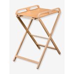 Table À langer pliante jade en hêtre massif naturel Table À langer pliante jade en hêtre massif naturel