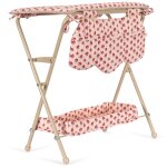 Table À langer pour poupée rose Table À langer pour poupée rose