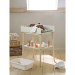 Table � langer poupon feston en bois fsc� blanc