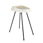 Table ? langer vasco avec pieds blanc