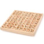 Table de multiplication beige