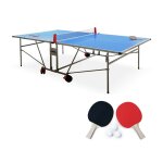 Table de ping pong outdoor, avec 2 raquettes et 3 balles, pour utilisation ext�rieure, sport tennis de ...