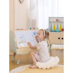 Tableau biblioth�que 2 en 1 enfant bleu