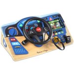 Tableau de bord interactif vroom & zoom bleu