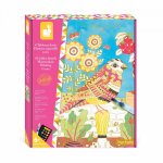 Tableaux dors le jardin multicolore