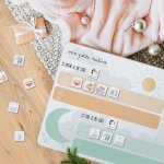 Tableau magn�tique routine enfant d�s 3 ans blanc