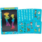 Tablette � dessins e - ink multicolore 28cm avec pochoirs toy story bleu