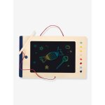 Tablette d �criture et de dessin lcd avec stylo magn�tique educate small foot� bois