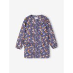 Tablier fille personnalisable flowers marine