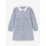 Tablier fille vichy carreaux bleu