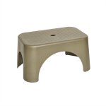 Tabouret en bambou vert