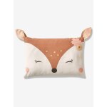 Taie d'oreiller bb foret enchantee cru / multicolore