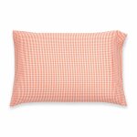 Taie d'oreiller en coton bio blanc