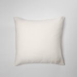 Taie d'oreiller pur coton bio ecru