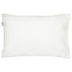 Taie d'oreiller unie en coton nid d'abeille �cru