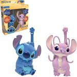 Talkies - walkies stitch & angel 3d, porte 500m, 2 canaux communication multicolore