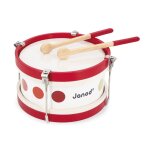 Tambour pour enfant en bois, de 2 ans � 6 ans multicolore