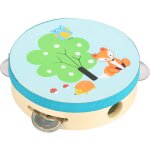 Tambourin petit renard beige