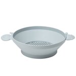 Tamis de plage en silicone souple gris