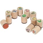 Tampons encreurs animaux beige Tampons encreurs animaux beige