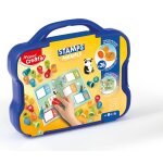 Tampons pr� encr�s pour enfants animaux multi - coloured