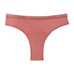 Tanga menstruelle femme rouge