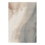 Tapis abstrait en polyester recycl� aquarelle palette color�e