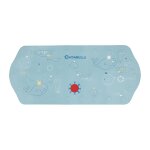 Tapis de bain xxl avec t�moin de temp�rature bleu