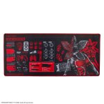 Tapis de bureau rapport : d�mogorgon - stranger things noir