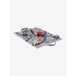 Tapis circuit pliable avec accessoires beige