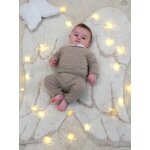 Tapis coton lavable mini ailes d'ange - blanc
