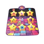 Tapis de danse lectronique bluetooth et lumineux - enceinte intgre, touches lumineuses violet