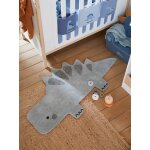 Tapis dinosaure vert kaki Tapis dinosaure vert kaki