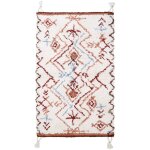 Tapis enfant coton lavable style berbère karmen multicolore Tapis enfant coton lavable style berbère karmen multicolore