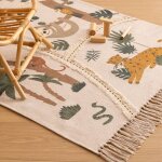 Tapis enfant - jungle multicolore