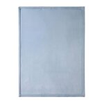 Tapis enfant  mmoire de forme cloud bleu ciel