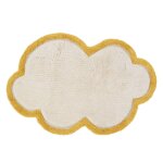 Tapis enfant nuage little nimbus toffee citrus