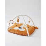 Tapis d'�veil babou en veloudoux orange, blanc