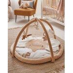 Tapis d'�veil - bali ecru, blanc, marron