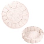 Tapis d��veil & cocon organic - lune blanc & bleu