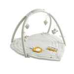 Tapis d'�veil en coton - promenons nous vert tilleul