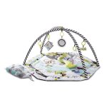 Tapis d �veil interactif kinderkraft smartplay avec 20 balles, 7 jouets suspendus, arches r�glables et ...