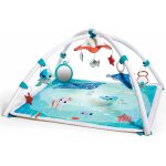 Tapis d'eveil et mobile musical 2 en 1, arches ajustables treaseure the ocean