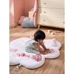 Tapis d'éveil nuage voyage au pays rose blanc Tapis d'éveil nuage voyage au pays rose blanc