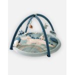 Tapis d'�veil stegi en veloudoux bleu