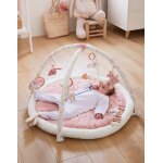 Tapis d'éveil veloudoux lina & joy blanc Tapis d'éveil veloudoux lina & joy blanc