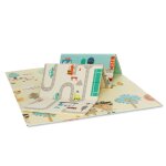 Tapis de jeu 120x180 cm pliable ville - for�t