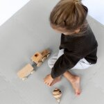 Tapis de jeu b�b� et enfant classique gris clair