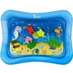 Tapis de jeu et d'eau pour bb amis de la mer bleu