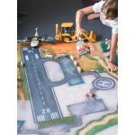 Tapis de jeu enfant avions d�collage imm�diat - fabriqu� en france multicolore